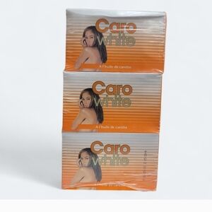 Caro White Bar Soap  - Orange & White Packaging Pack Of 6